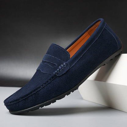 Retro Wildleder Herren Slipper