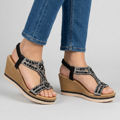 Eden - Bequeme Sandale für Damen mit Keil