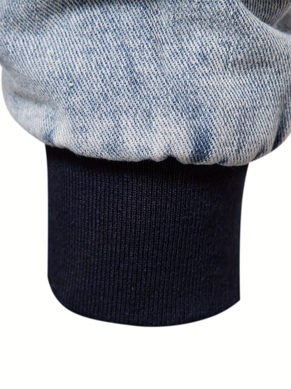 AlpenNord™ | Denim-Fleece-Jacke für Herren