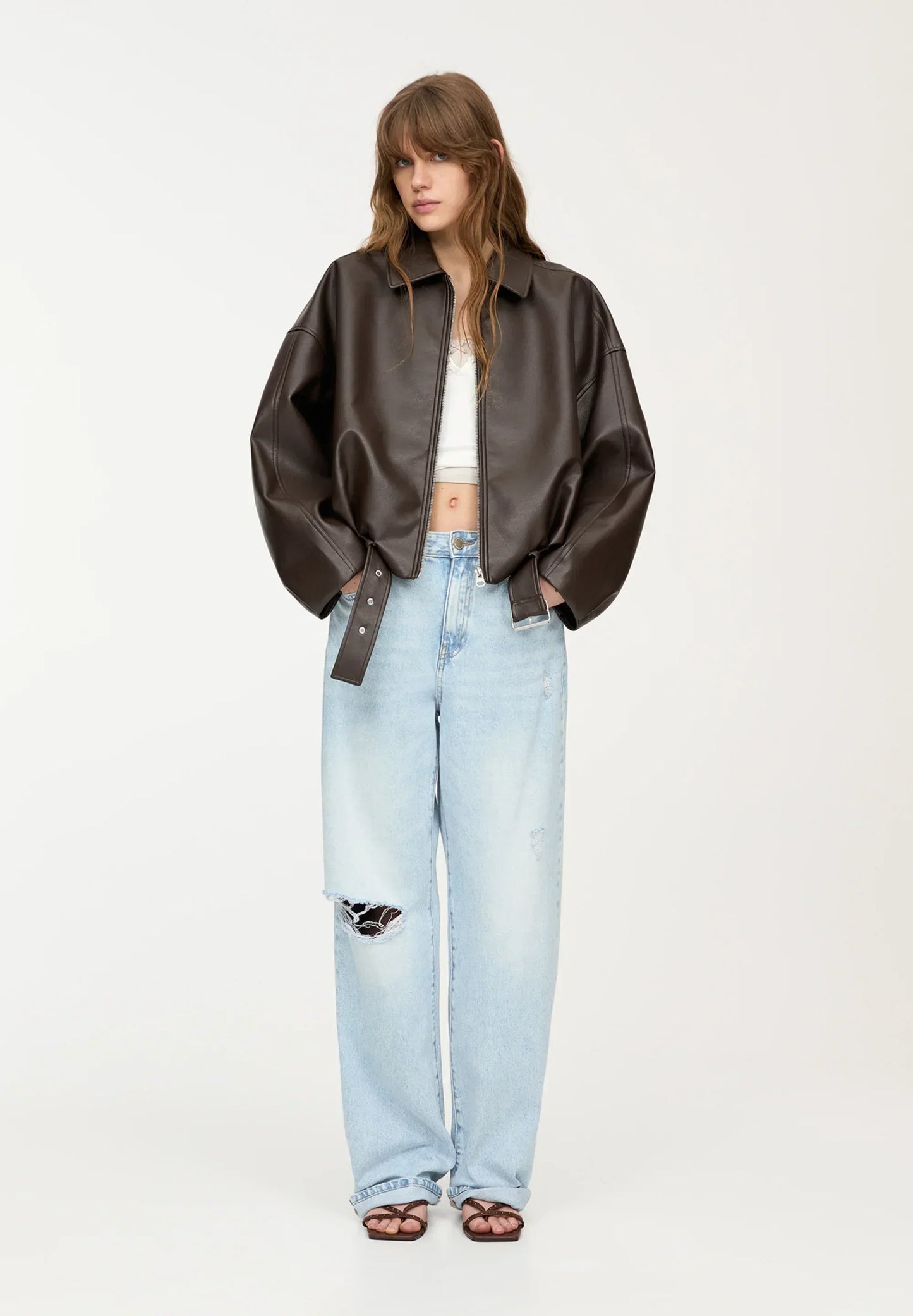 Amara™ | Veste en simili cuir