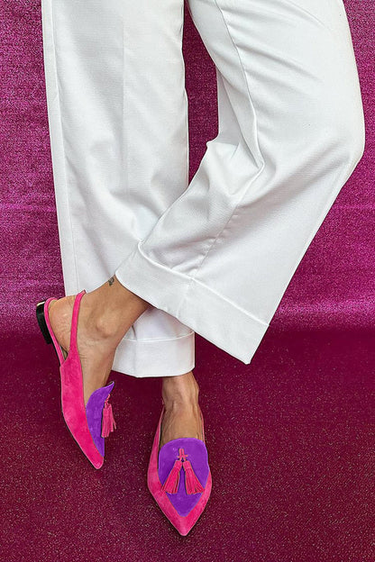 Iliana™ – Bunte Ballerinas mit Fransen
