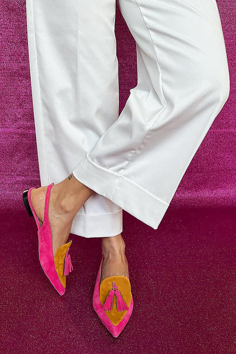 Iliana™ – Bunte Ballerinas mit Fransen