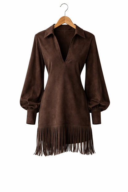 VIVIENNE | Feline - Fransen Kleid