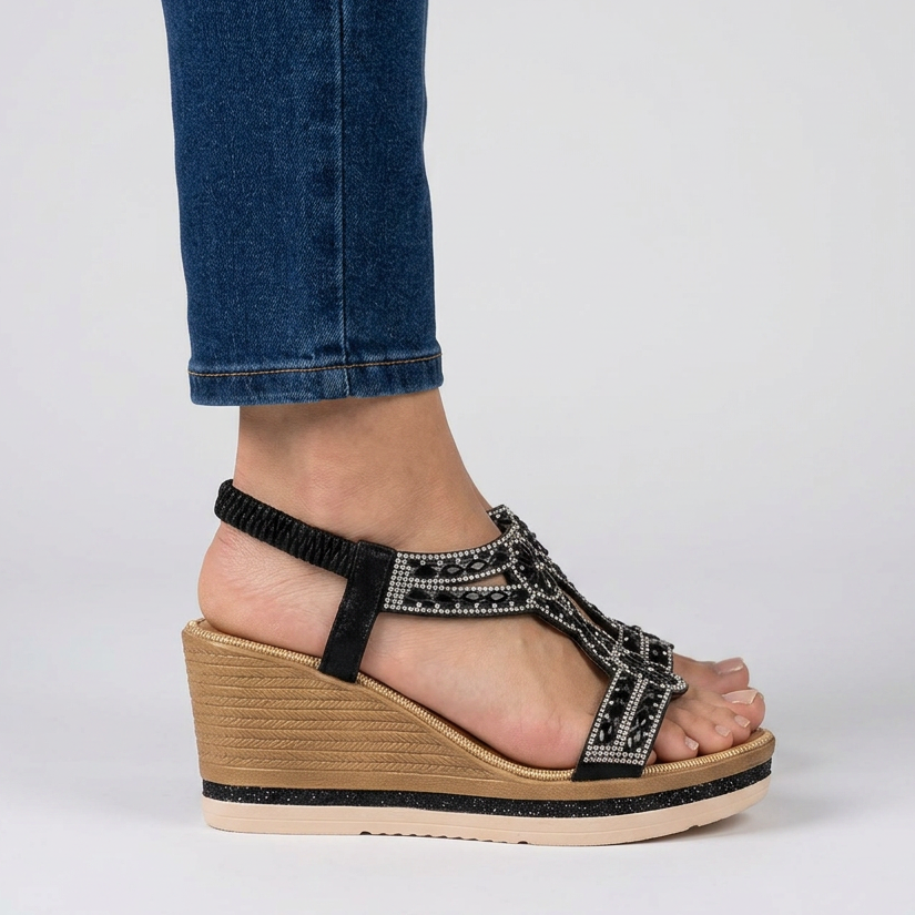 Eden - Bequeme Sandale für Damen mit Keil