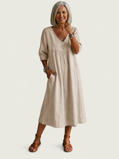 Juliette I Elegance A-Linie Maxi-Kleid