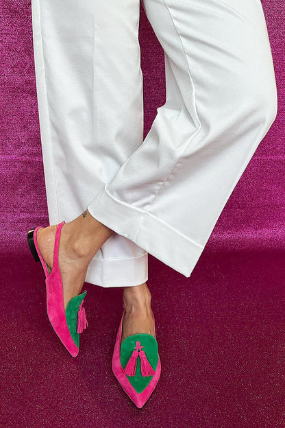 Iliana™ – Bunte Ballerinas mit Fransen