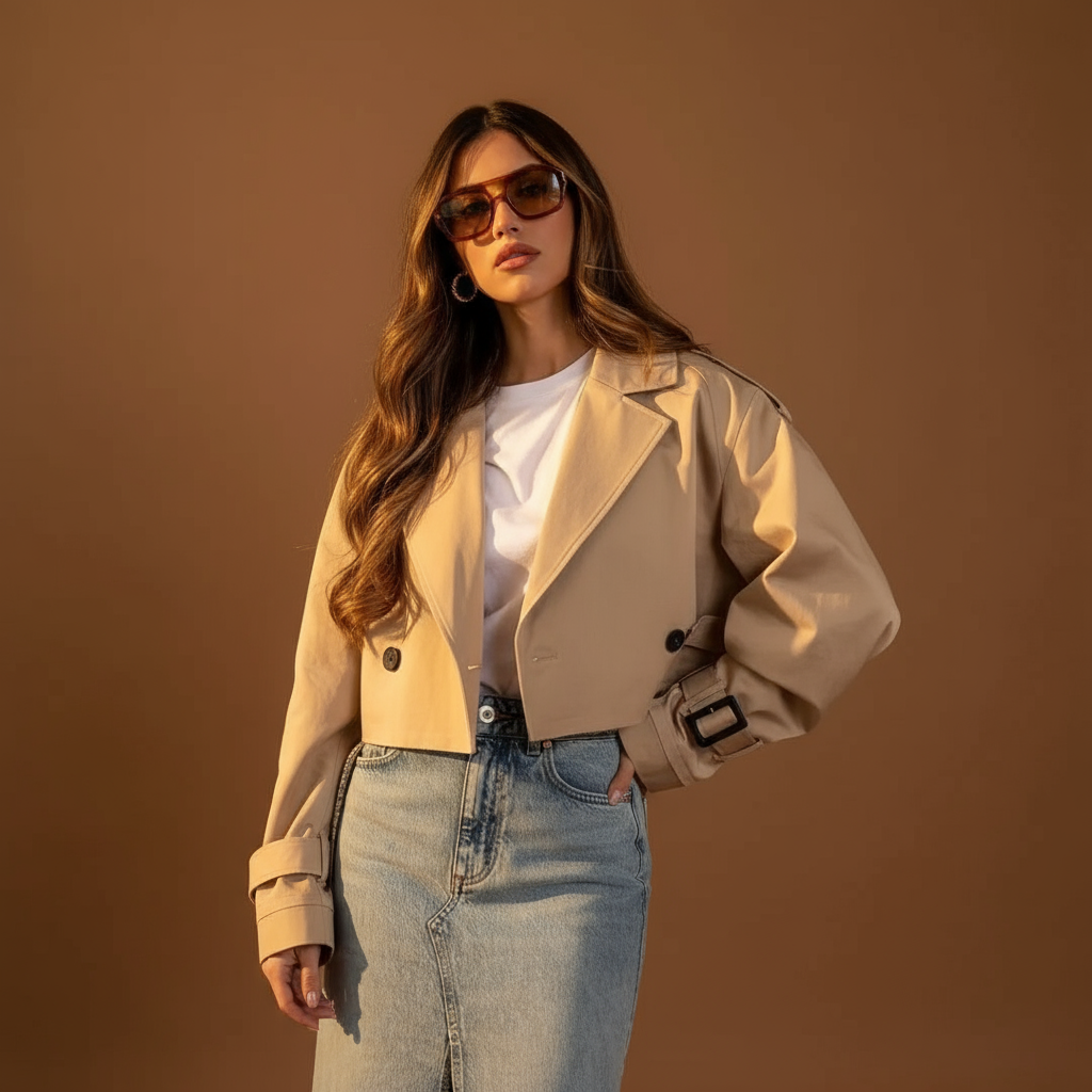 City Sleek | Trench-coat urbain