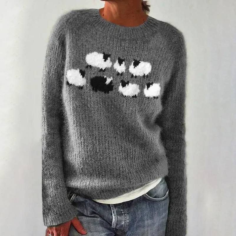 Lilou™ - Kuscheliger Schafpullover