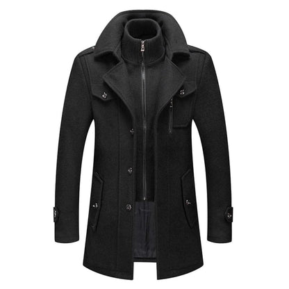 Salzburg Mode Gentleman Mantel – Eleganter Herren-Wintermantel