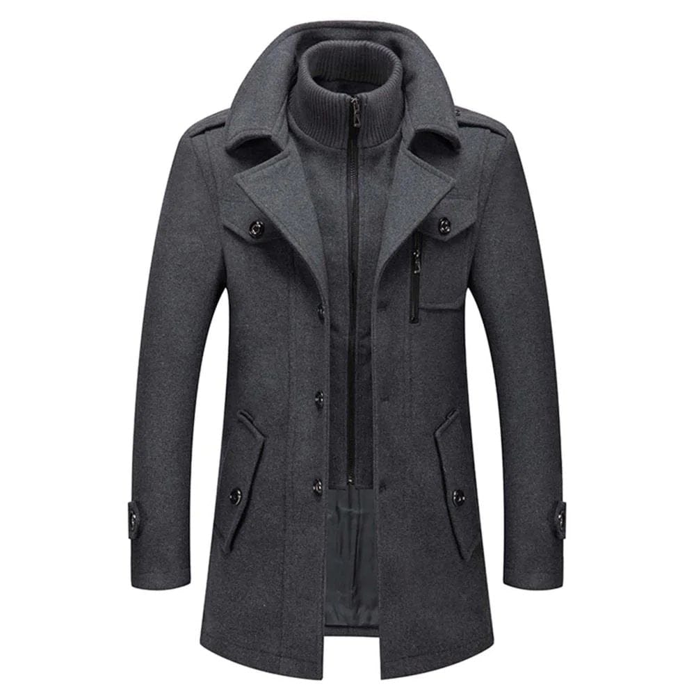 Salzburg Mode Gentleman Mantel – Eleganter Herren-Wintermantel