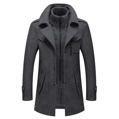 Salzburg Mode Gentleman Mantel – Eleganter Herren-Wintermantel