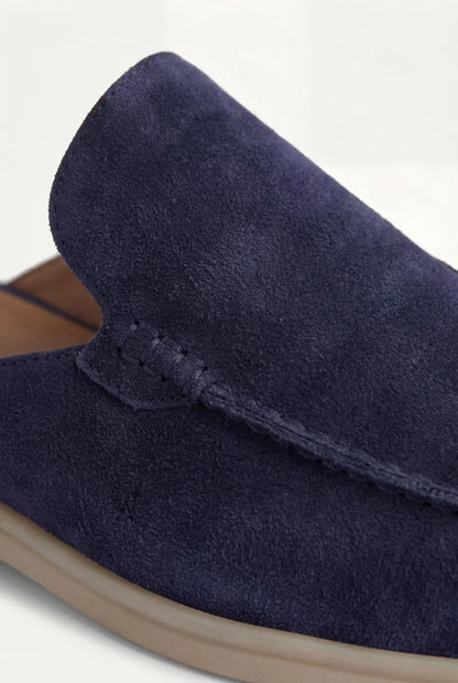 Marine-Wildleder Yacht Mule