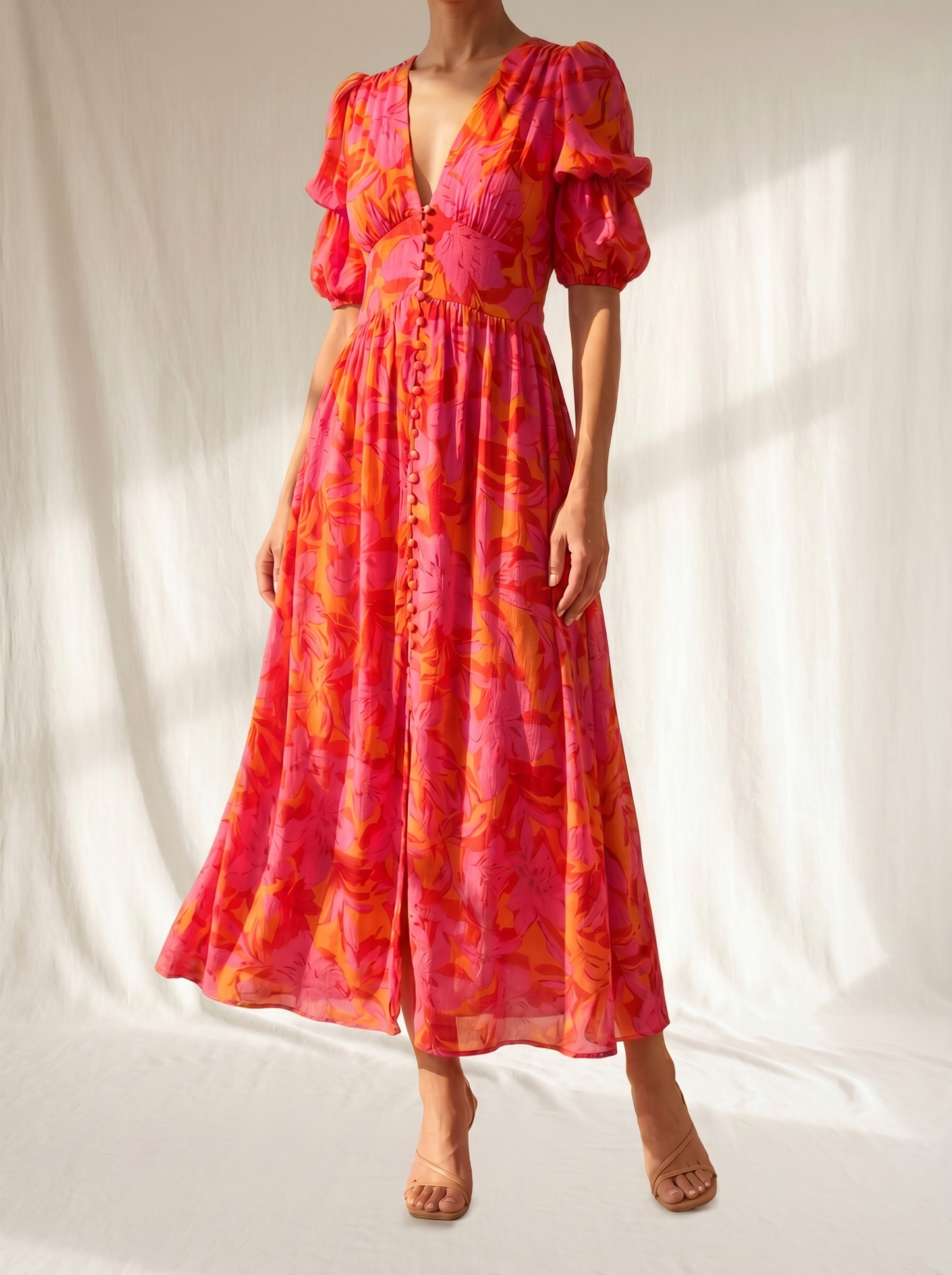 Armonia | Maxi Kleid Strahlender Sonnenschein