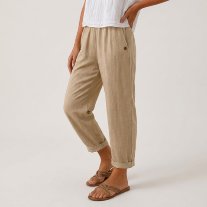 Maja | Luftige Leinenhose