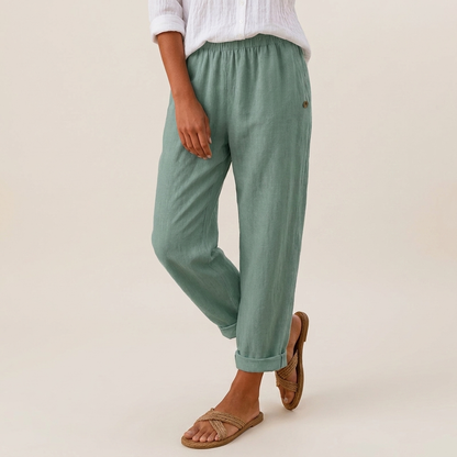Maja | Luftige Leinenhose