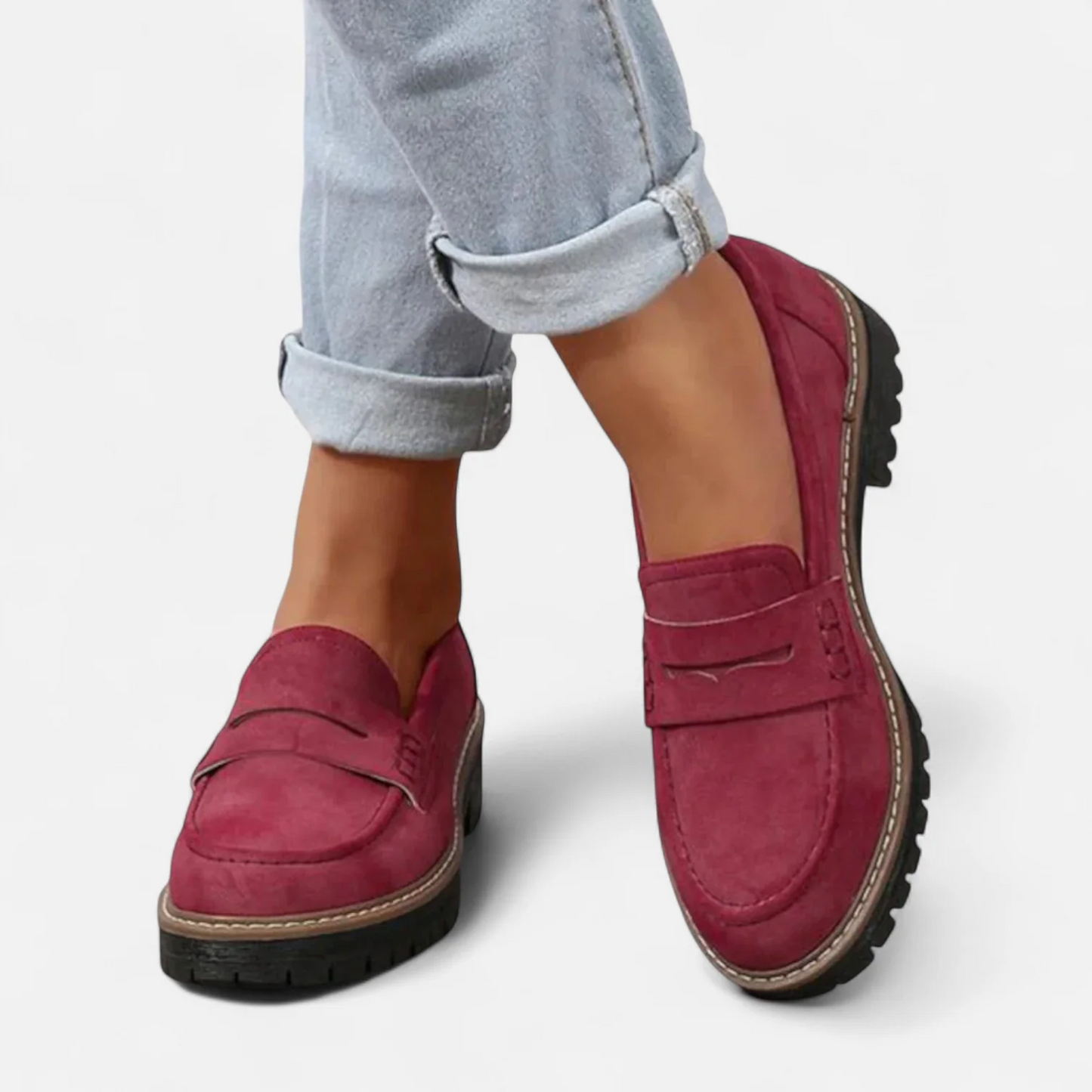 AURENO™ | Bequeme Leder-Mokassins