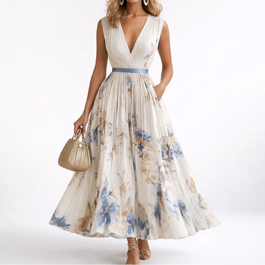 Siena™ - Elegantes Maxikleid mit Falten