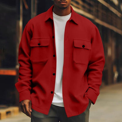 AlpenNord™ | Geknöpfte Jacke mit Fronttaschen für Herren