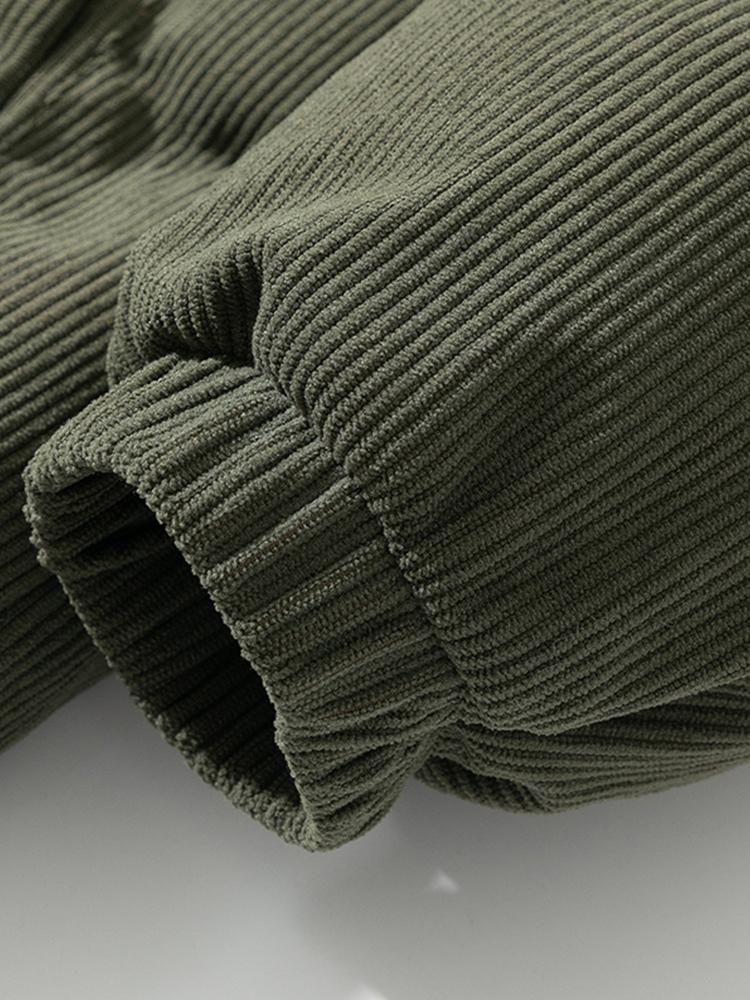 AlpenNord™ | Cord-Pufferjacke für Herren