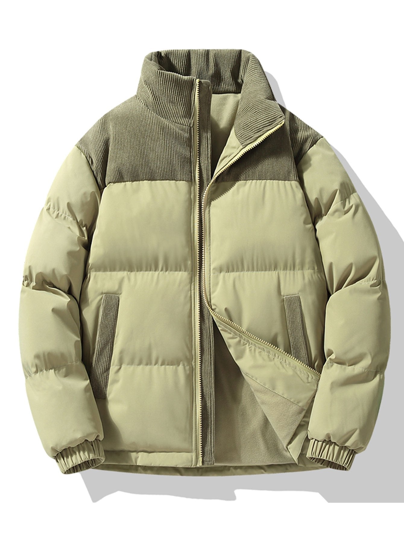 AlpenNord™ | Kordkragen-Pufferjacke für Herren