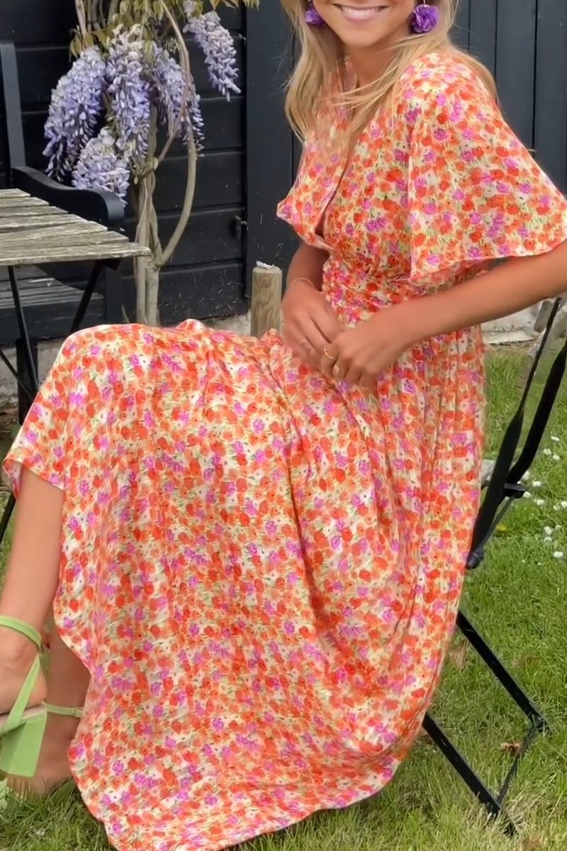 Lorelei™ - Langes Blumenkleid