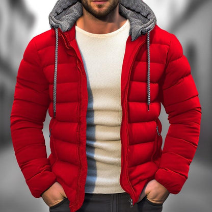 AlpenNord™ | Gesteppte Kapuzenjacke für Herren