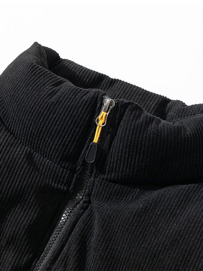 AlpenNord™ | Cord-Pufferjacke für Herren