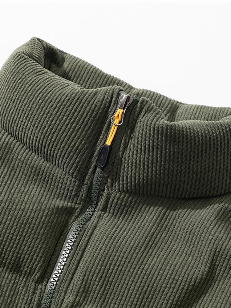 AlpenNord™ | Cord-Pufferjacke für Herren