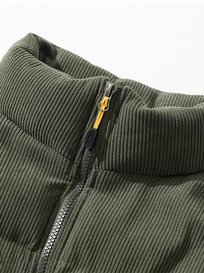 AlpenNord™ | Cord-Pufferjacke für Herren