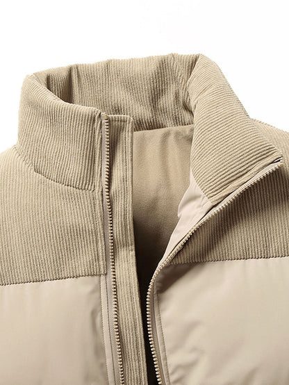 AlpenNord™ | Kordkragen-Pufferjacke für Herren