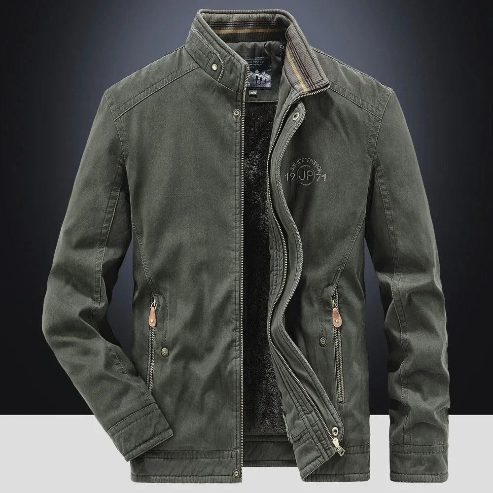 Elegante Parka-Bomberjacke
