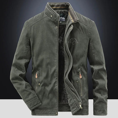 Elegante Parka-Bomberjacke