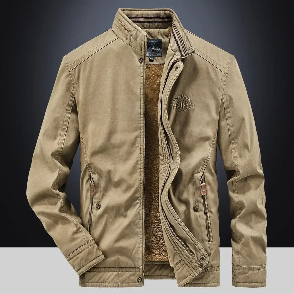 Elegante Parka-Bomberjacke