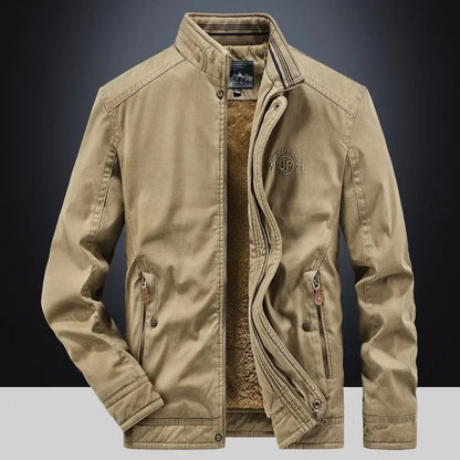 Elegante Parka-Bomberjacke