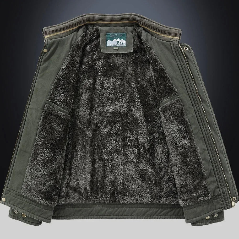 Elegante Parka-Bomberjacke