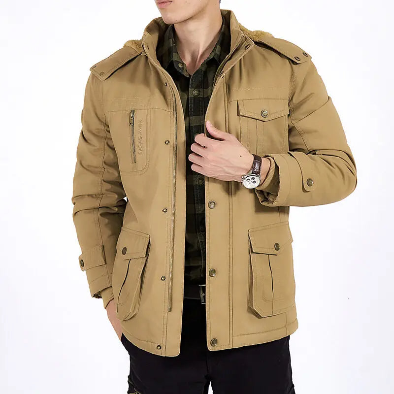 Elegante Gefütterte Bomberjacke