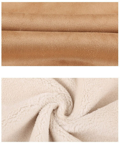 AlpenNord™ | Bikerjacke aus Wildleder mit Lambswool-Futter für Herren