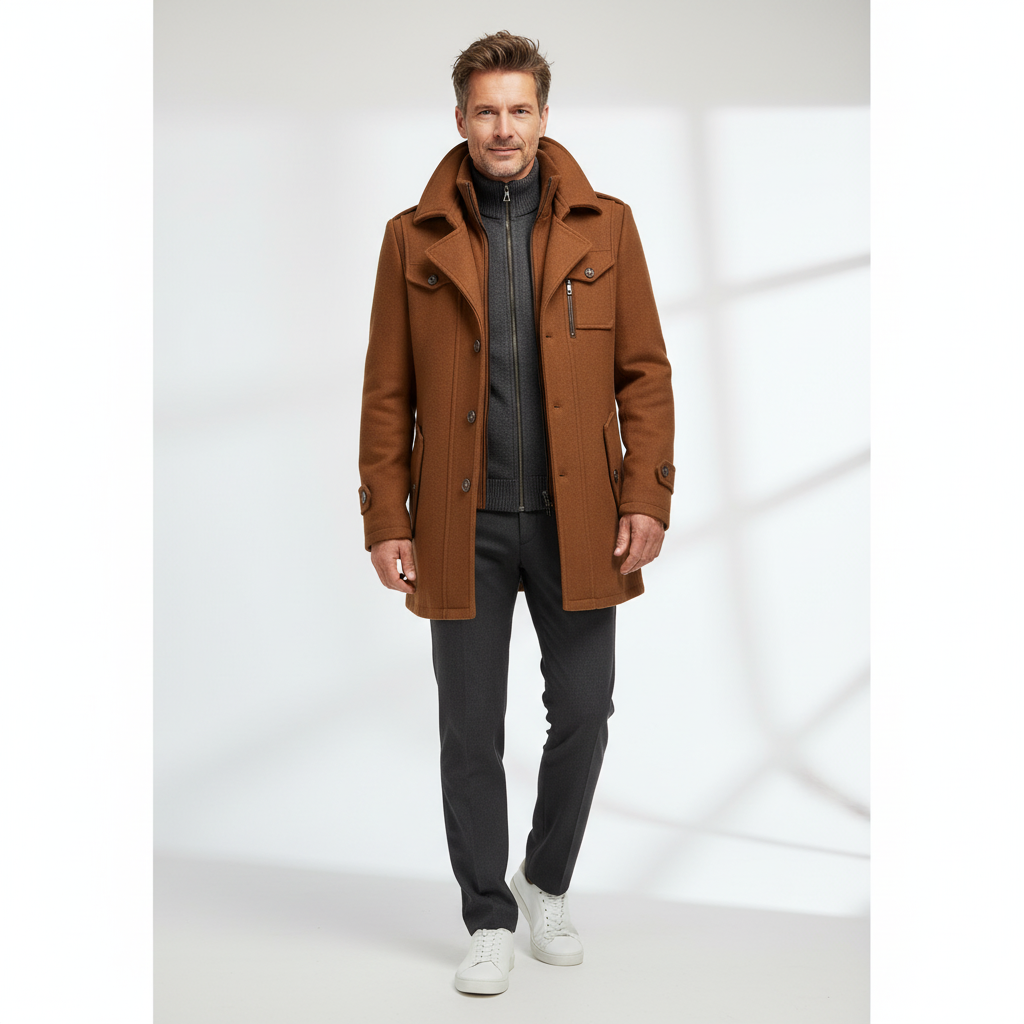 AlpenNord | Tommy™ Elegant Herren Winterjacke