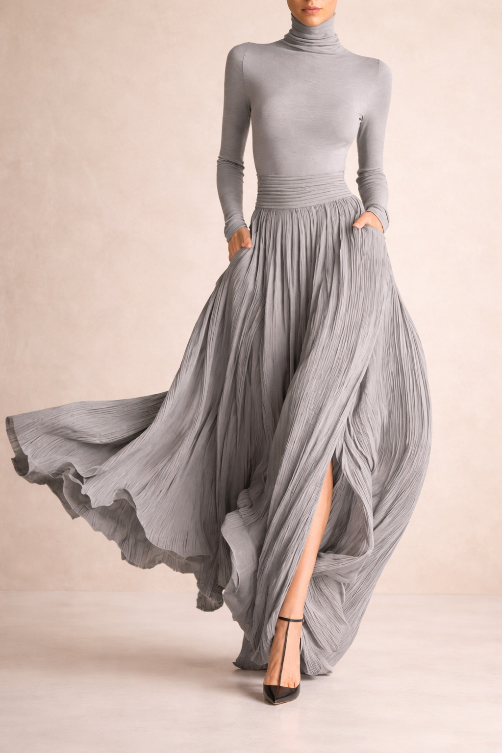 VIVIENNE | Nina - Fließendes Maxikleid