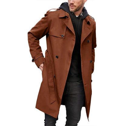 AlpenNord™ | Zweireihiger Trenchcoat für Herren