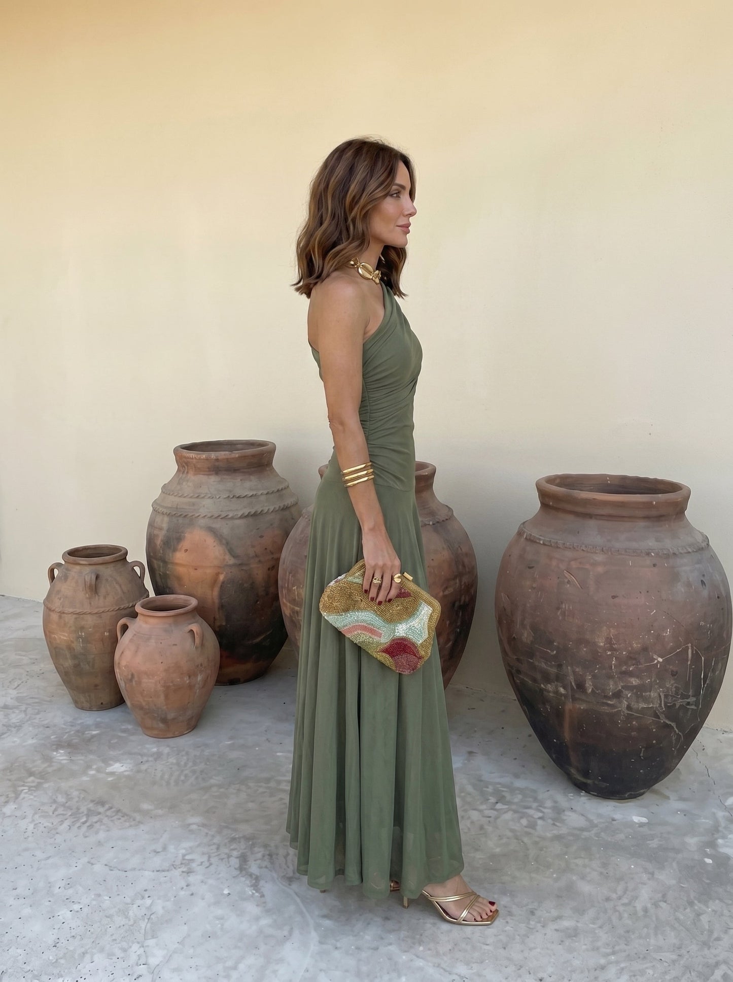 Toledo Lange Kleid