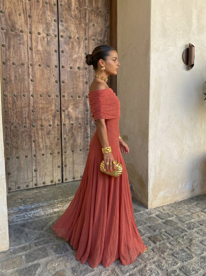 Toledo Lange Kleid