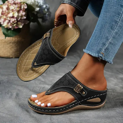 Mila | Bunte Komfort Sandalen