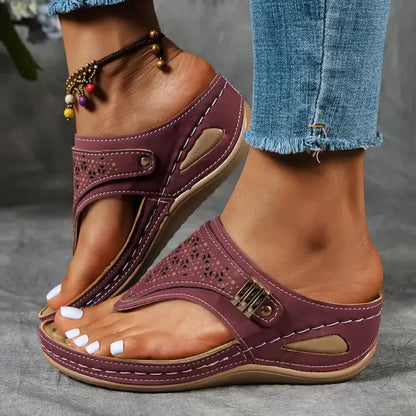 Mila | Bunte Komfort Sandalen