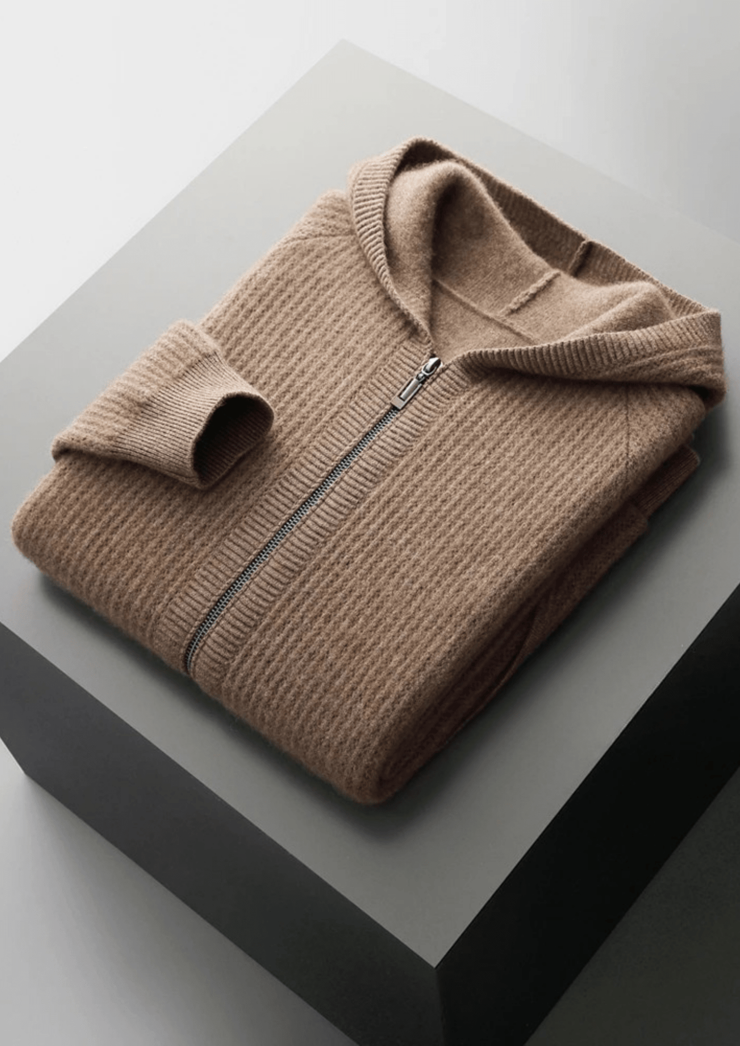 AlpenNord | Merino Zip-Hoodie aus extra feiner Merinowolle
