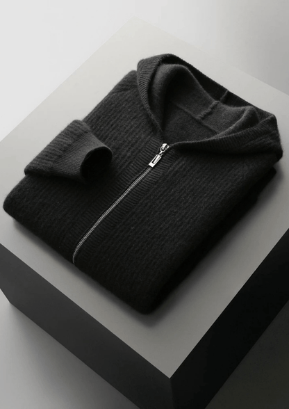AlpenNord | Merino Zip-Hoodie aus extra feiner Merinowolle