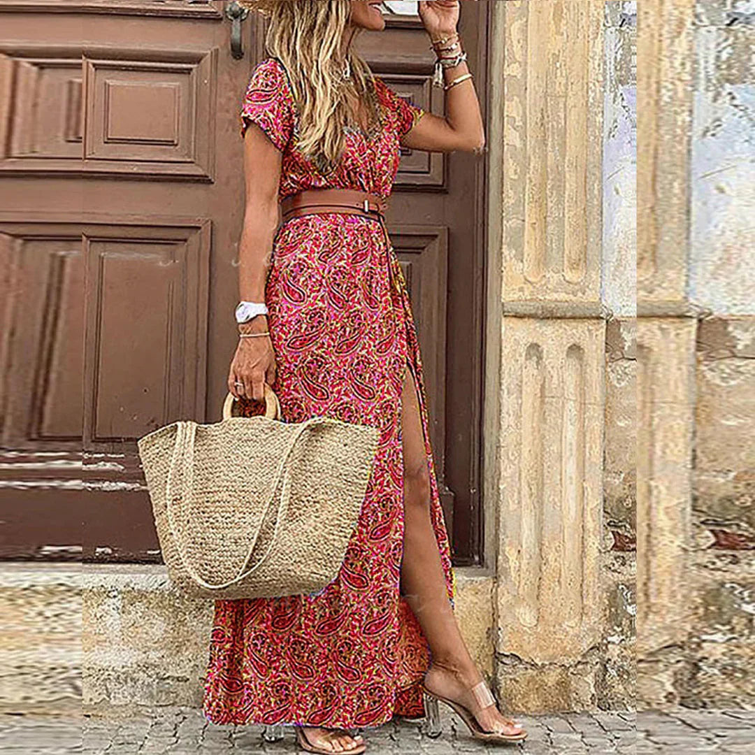 Celeste™ – Luftiges & Stilvolles Boho-Maxikleid