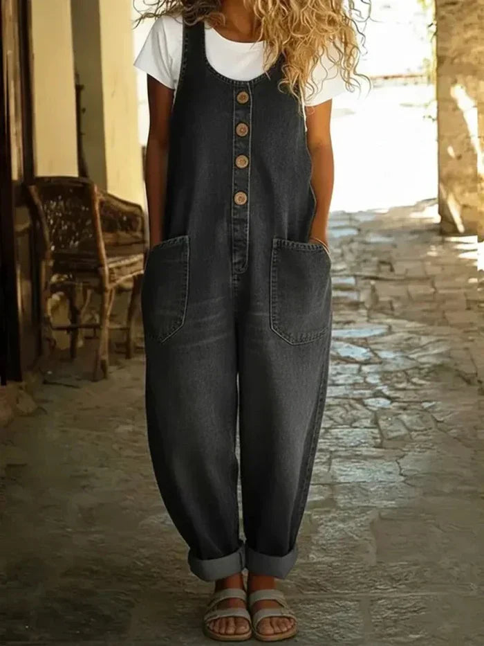 Lara™ -  Latzhose im Vintage-Stil