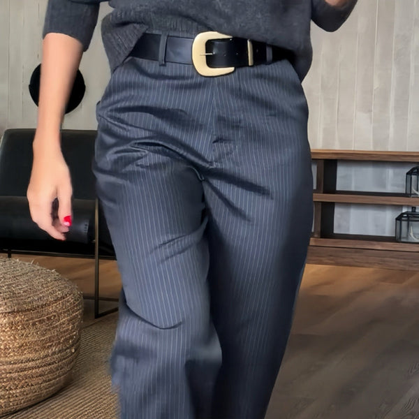 Mathilda™ – Streifen Anzughosen für Damen
