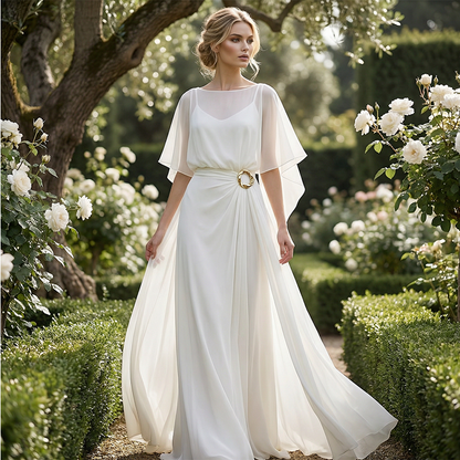 Viona – Elegantes 2-Teiliges Set mit fließenden Ärmeln